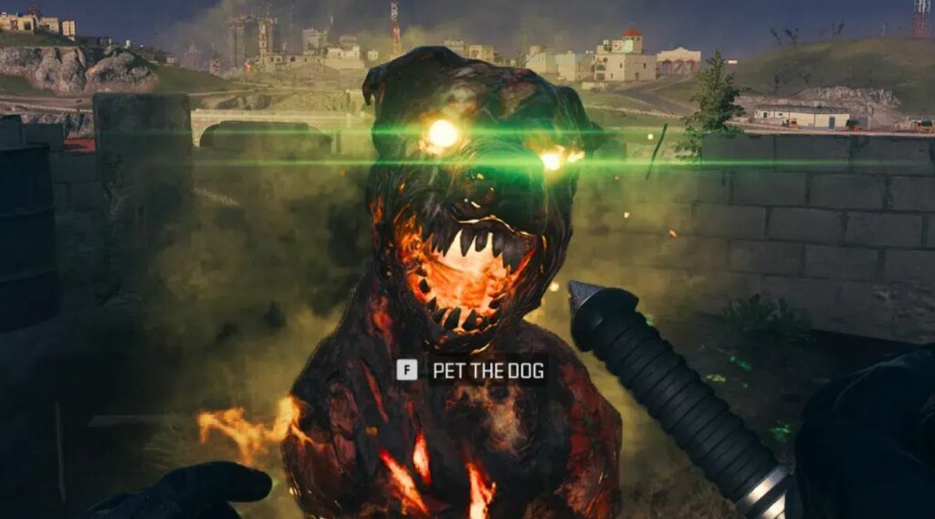 How to pet Hellhounds in MW3 Zombies