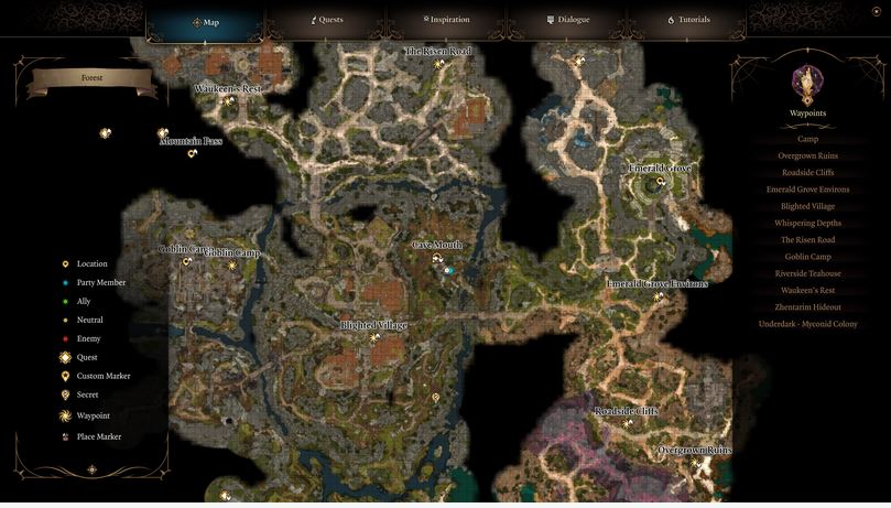 owlbear cub map